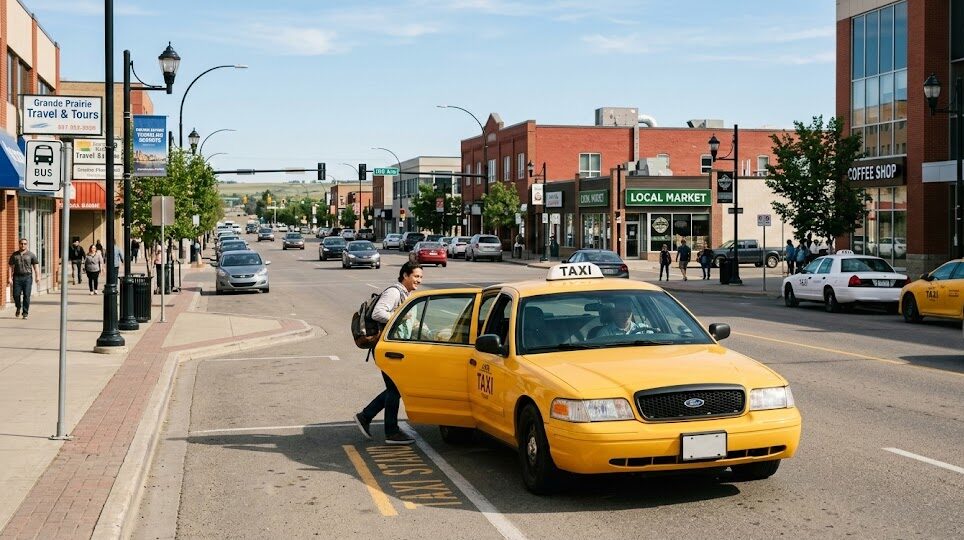 Cabs in Grande Prairie