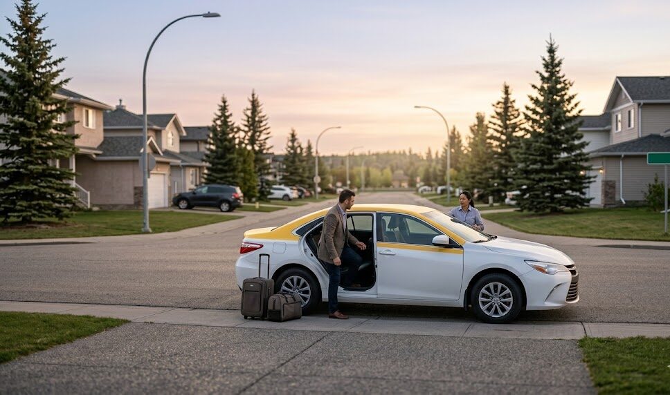 Booking a taxi grande prairie ab